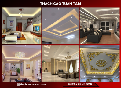 Thi công trần vách thạch cao tại thành phố Thủ Dầu Một