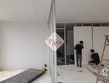 Vách ngăn thạch cao 25